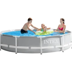 Zwembaden & Spa'S*vidaXL Intex Prism Frame Zwembadset Premium 305x76 cm