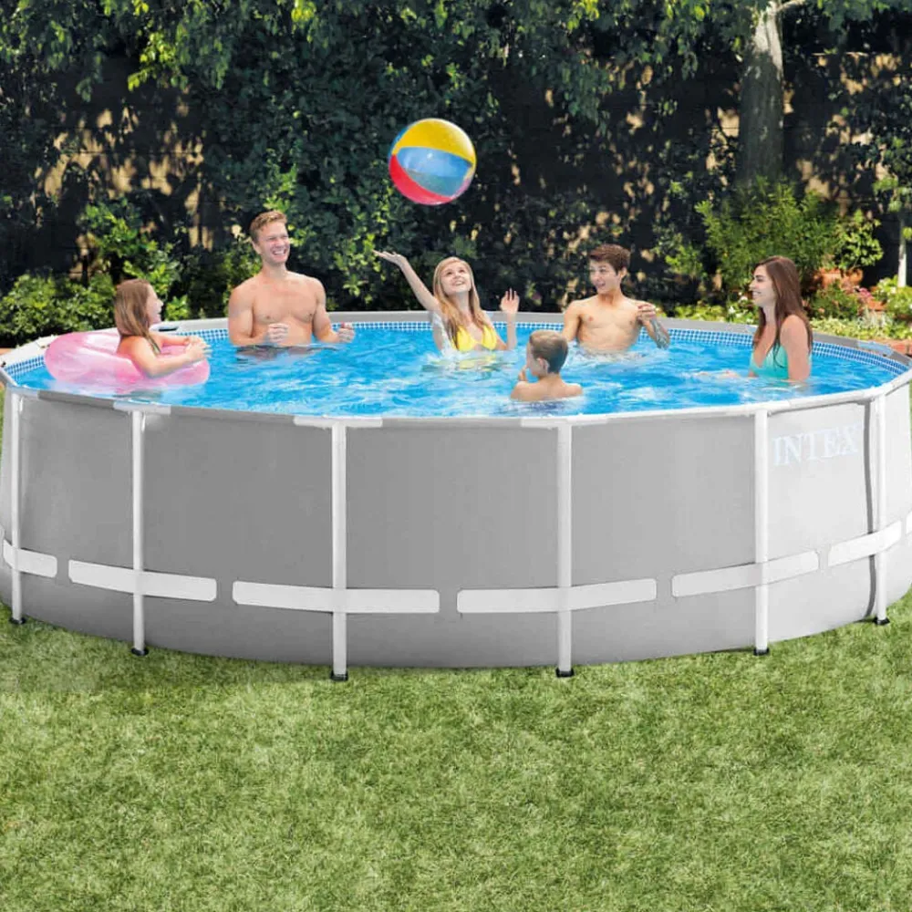 Zwembaden & Spa'S*vidaXL Intex Prism Frame Zwembadset 457x122 cm 26726GN