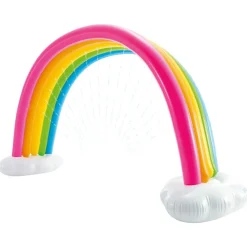 Buitenspeelgoed*vidaXL Intex Regenboogsproeier 300x109x180 cm meerkleurig