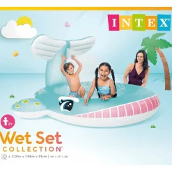 Intex Sproeibad Whale 201x196x91 cm><noscript><img width=