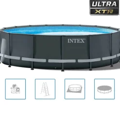 Zwembaden & Spa'S*vidaXL Intex Ultra XTR Zwembadset rond 488x122 cm 26326GN