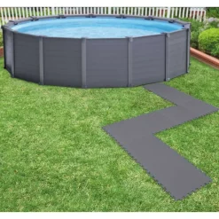 Intex Vloerbeschermers 8 st in elkaar grijpend 50x50x0,5 cm 1,9 m²>vidaXL Discount