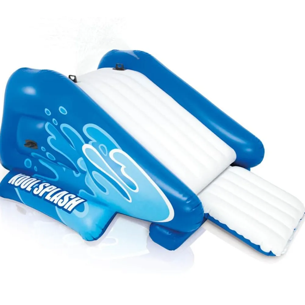 Intex Waterglijbaan Kool Splash opblaasbaar blauw>vidaXL Outlet