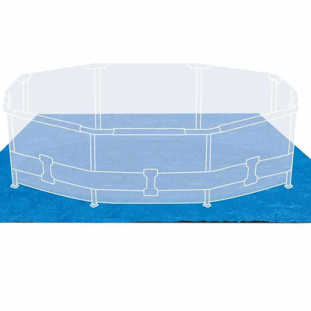 Zwembaden & Spa'S*vidaXL Intex Zwembad grondzeil vierkant 472x472 cm 28048
