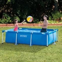Zwembaden & Spa'S*vidaXL Intex Zwembad Rectangular Frame 220x150x60 cm 28270NP
