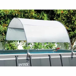 Zwembaden & Spa'S*vidaXL Intex Zwembadluifel lichtgrijs