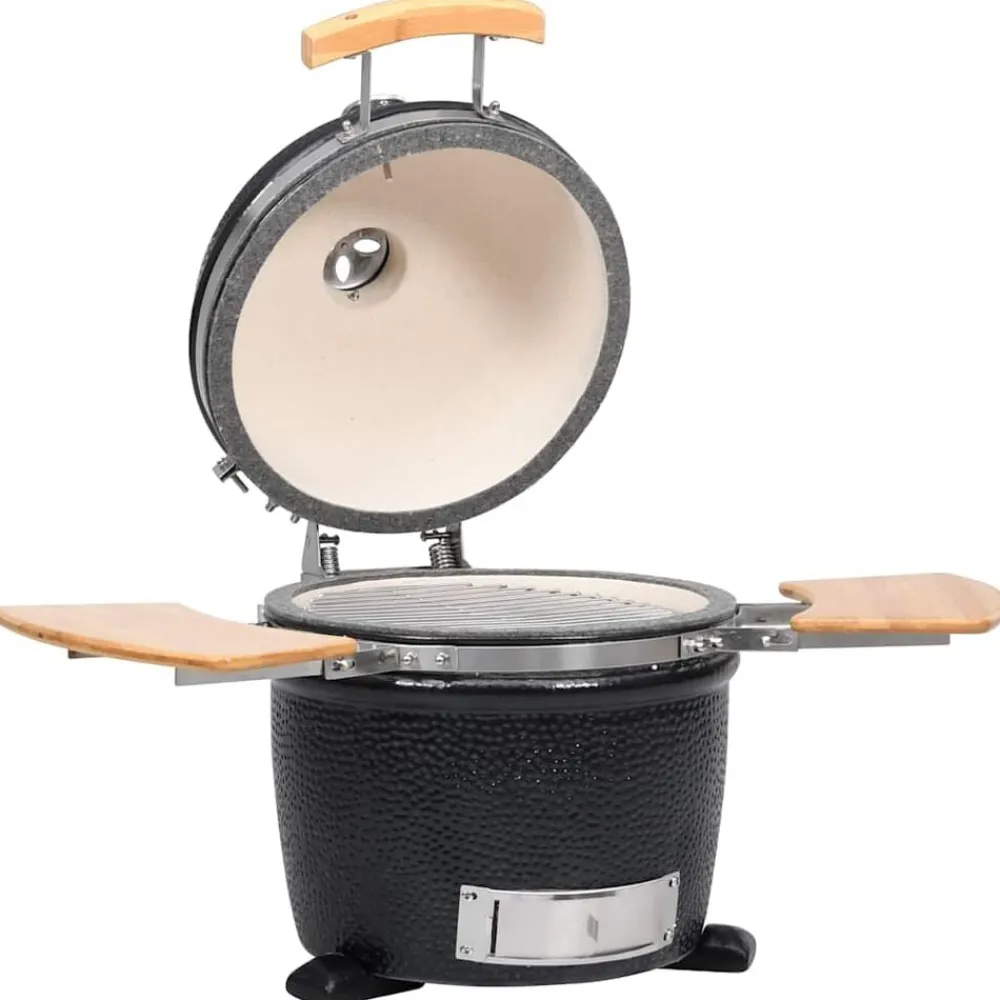 Kamado barbecue grill smoker keramisch 33 cm>vidaXL Discount