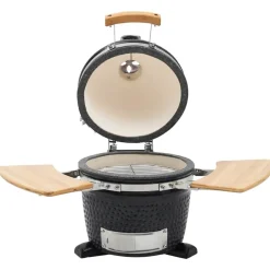 Kamado barbecue grill smoker keramisch 33 cm>vidaXL Discount
