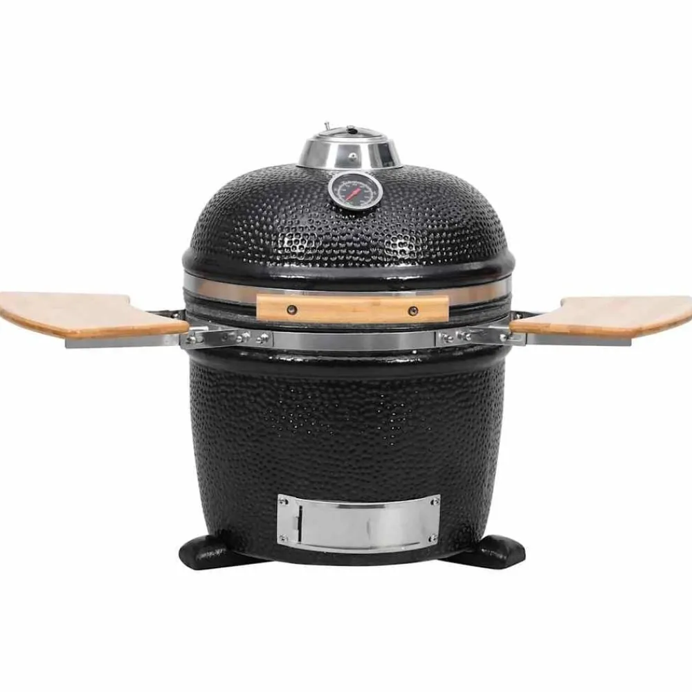 Kamado barbecue grill smoker keramisch 33 cm>vidaXL Discount