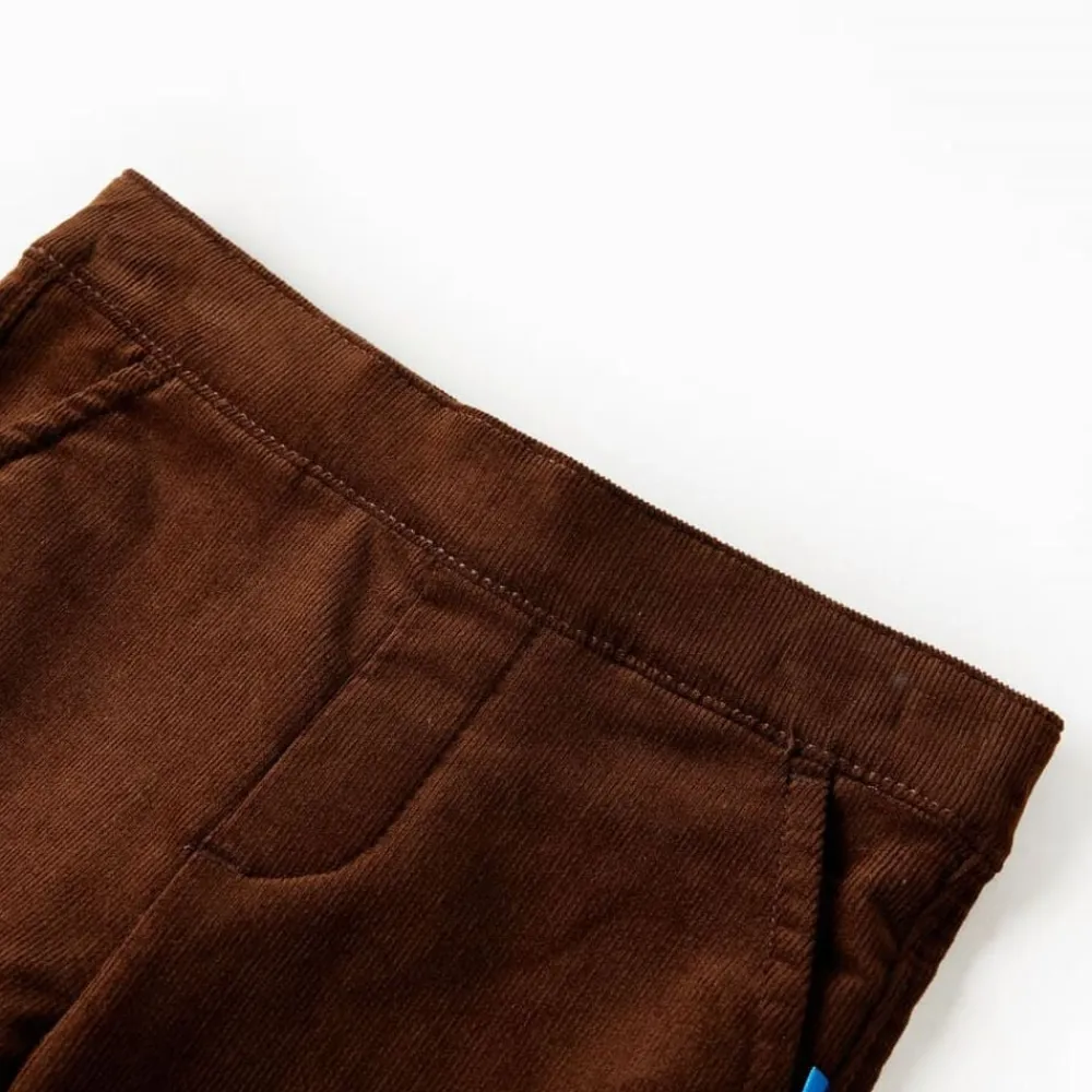 Kleding & Accessoires*vidaXL Kinderbroek 92 kleurig Cognac