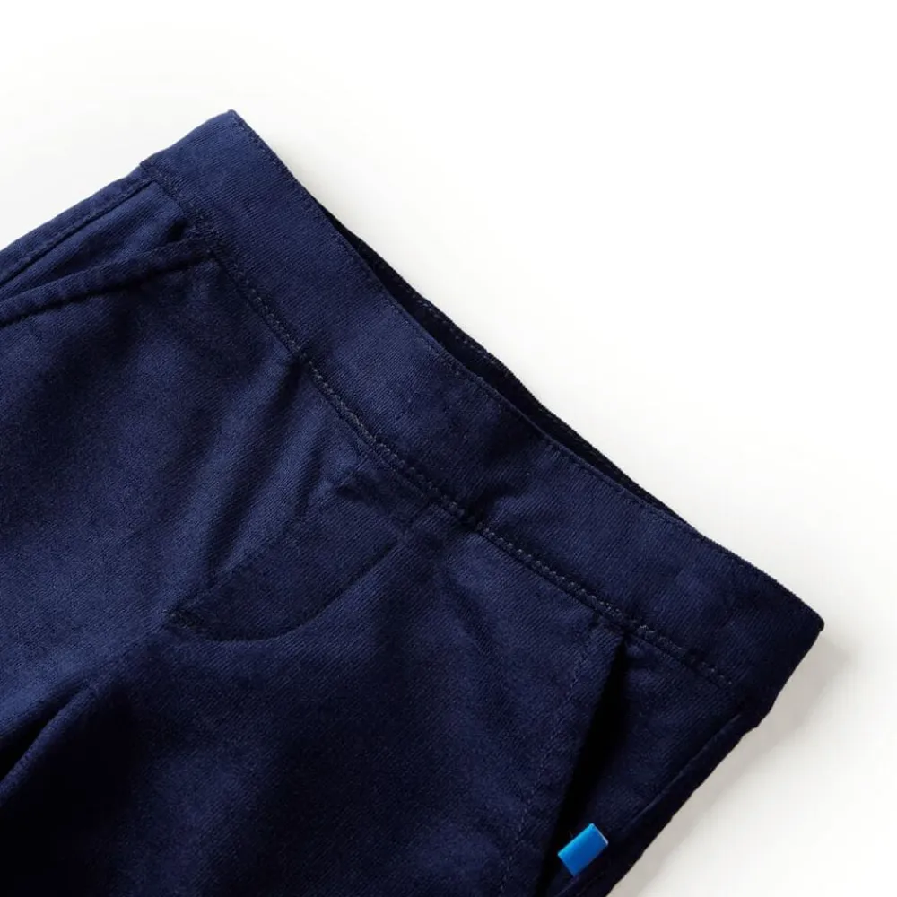 Kleding & Accessoires*vidaXL Kinderbroek 92 donker marineblauw Donkermarineblauw