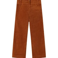 Kleding & Accessoires*vidaXL Kinderbroek 92 ribfluweel cognackleurig