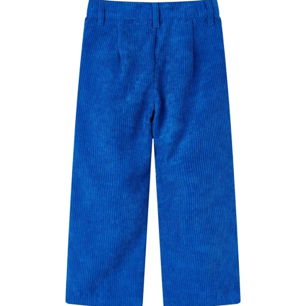Kinderbroek 92 ribfluweel kobaltblauw>vidaXL New