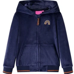 Kinderjas met capuchon 92 marineblauw>vidaXL Sale