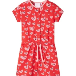 Kleding & Accessoires*vidaXL Kinderjumpsuit 104 rood