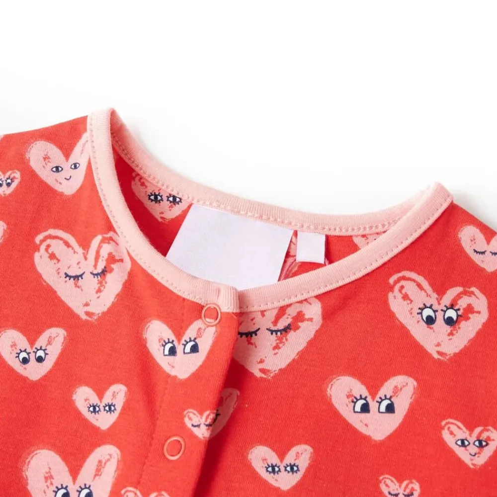 Kleding & Accessoires*vidaXL Kinderjumpsuit 104 rood