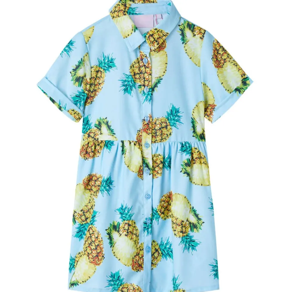 Kleding & Accessoires*vidaXL Kinderjurk 116 blauw
