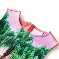 Kleding & Accessoires*vidaXL Kinderjurk 92 koraalkleurig