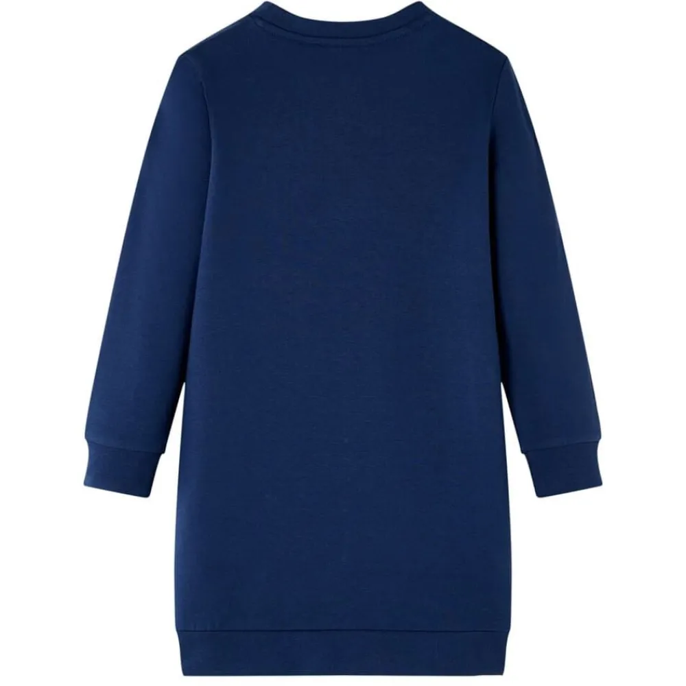 Kleding & Accessoires*vidaXL Kinderjurk 92 marineblauw