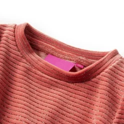 Kinderjurk met lange mouwen 92 middelroze><noscript><img width=