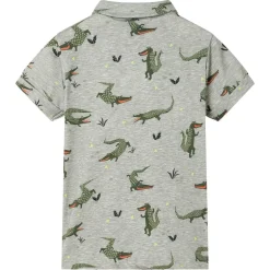 Kleding & Accessoires*vidaXL Kinderoverhemd 104 gemêleerd lichtkaki