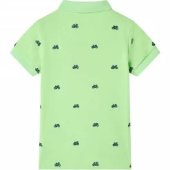 Kleding & Accessoires*vidaXL Kinderpoloshirt 92 neon Groen