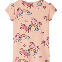 Kleding & Accessoires*vidaXL Kinderpyjama met korte mouwen 92 lichtoranje