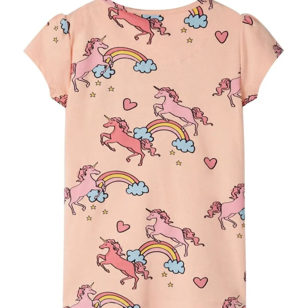 Kleding & Accessoires*vidaXL Kinderpyjama met korte mouwen 92 lichtoranje
