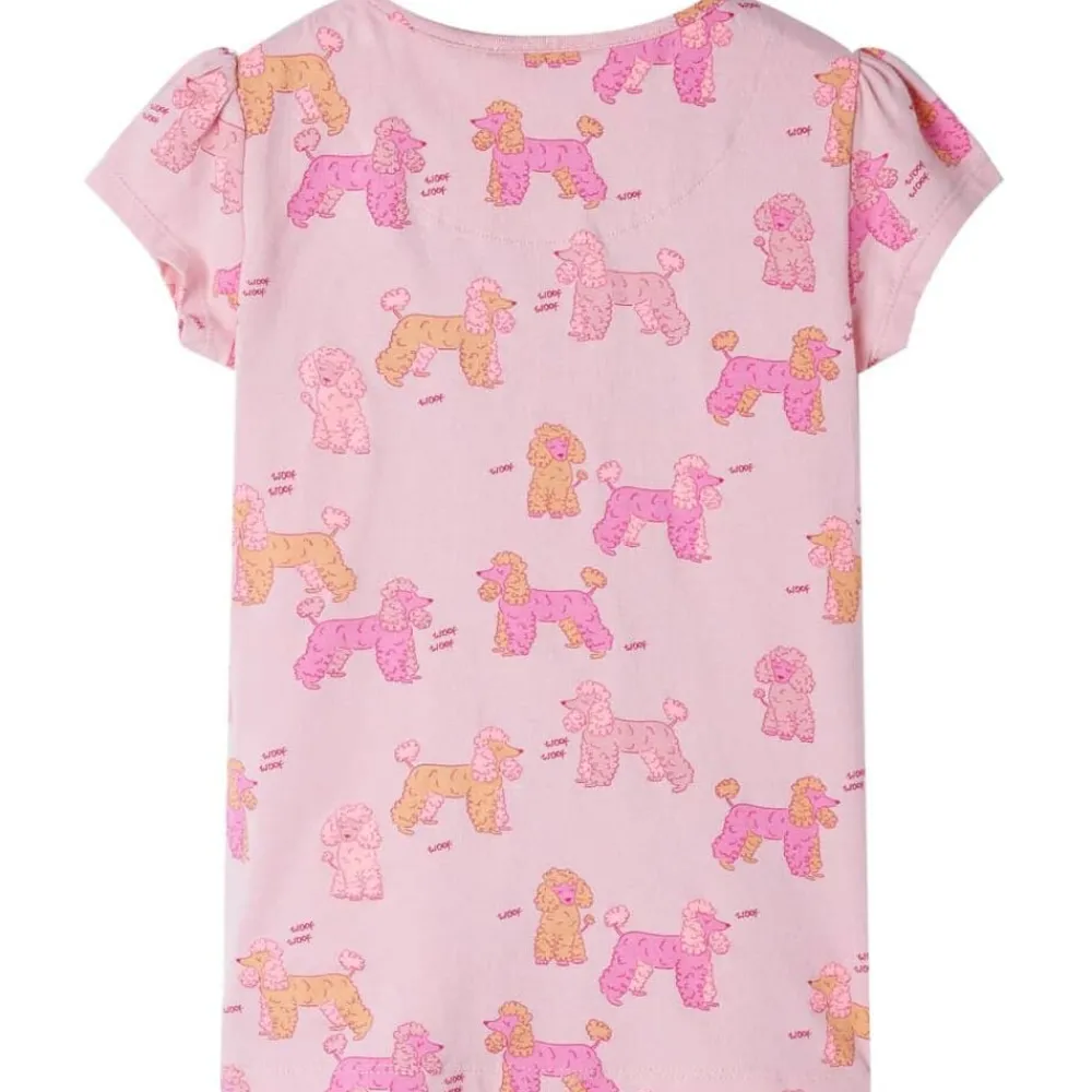 Kinderpyjama met korte mouwen 92 lichtroze>vidaXL Sale