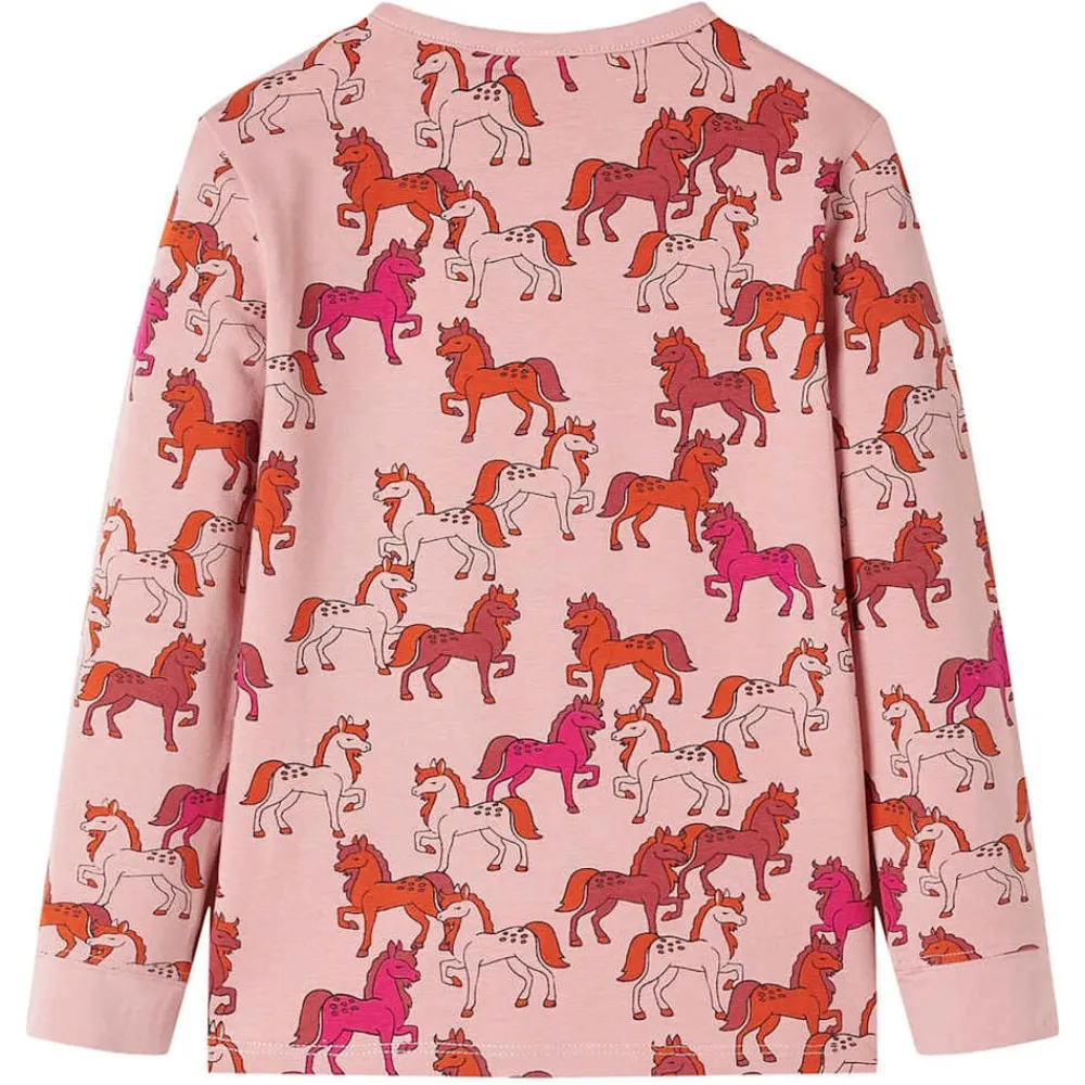 Kleding & Accessoires*vidaXL Kinderpyjama met lange mouwen 92 lichtroze