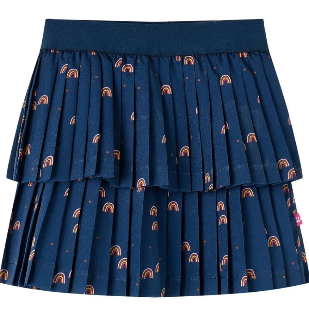 Kleding & Accessoires*vidaXL Kinderrokje 104 marineblauw