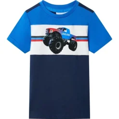 Kindershirt 104 blauw en marineblauw>vidaXL Best