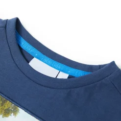 Kleding & Accessoires*vidaXL Kindershirt 116 donker Blauw
