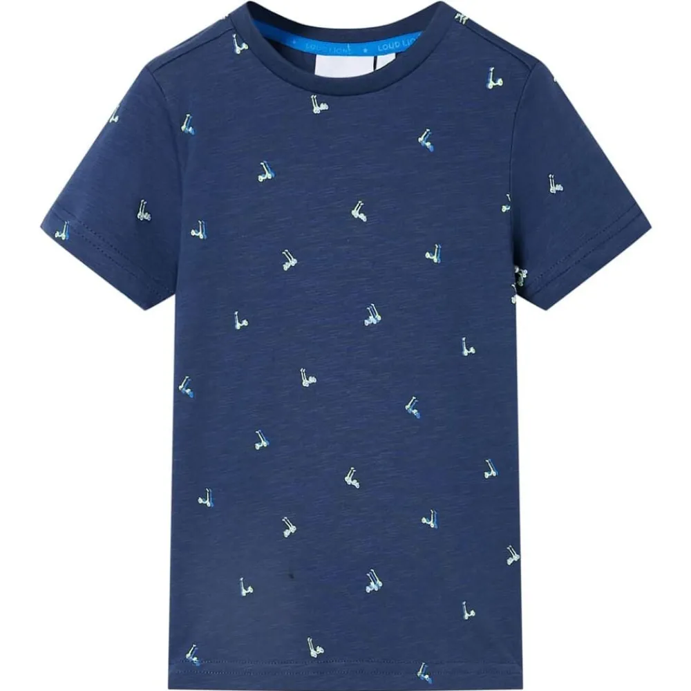 Kleding & Accessoires*vidaXL Kindershirt 92 Donkerblauw