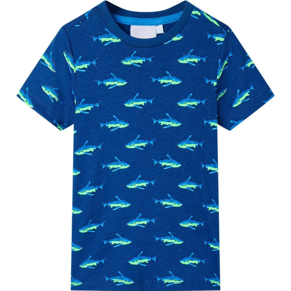 Kleding & Accessoires*vidaXL Kindershirt 92 donker Blauw