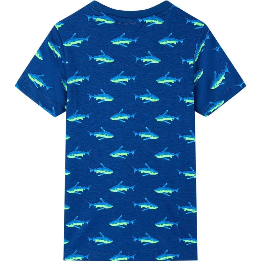 Kleding & Accessoires*vidaXL Kindershirt 92 donker Blauw
