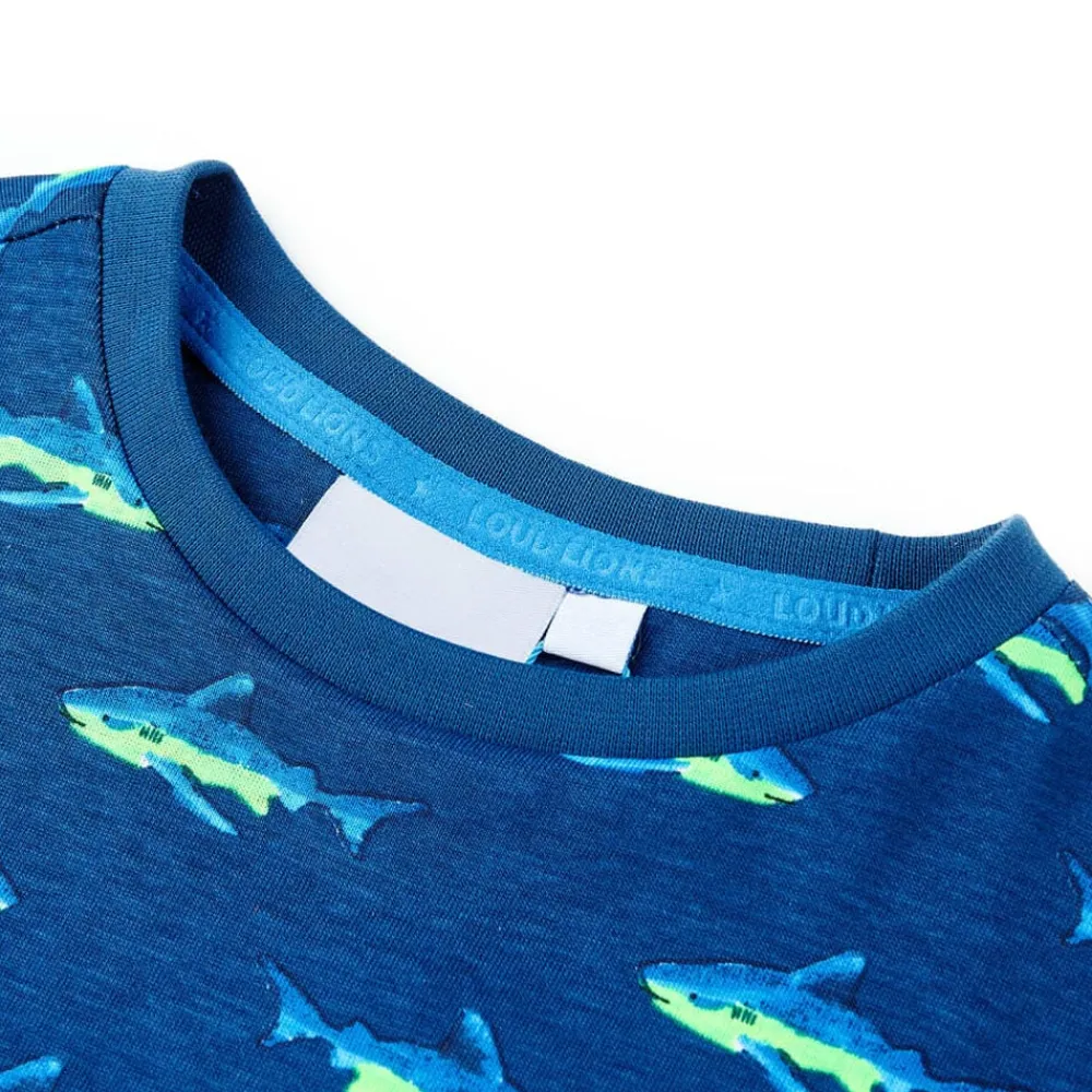 Kleding & Accessoires*vidaXL Kindershirt 92 donker Blauw