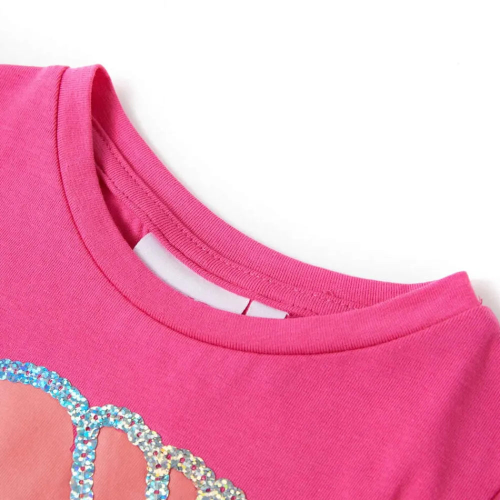 Kleding & Accessoires*vidaXL Kindershirt 116 donker Roze