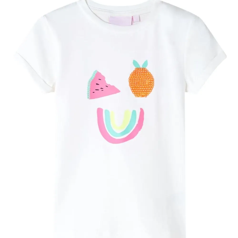 Kleding & Accessoires*vidaXL Kindershirt 116 Ecru