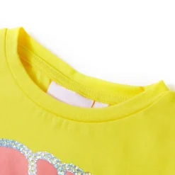 Kleding & Accessoires*vidaXL Kindershirt 104 Geel