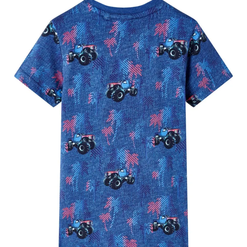 Kleding & Accessoires*vidaXL Kindershirt 104 gemêleerd donker Blauw