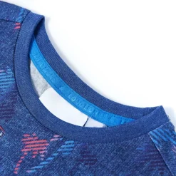 Kleding & Accessoires*vidaXL Kindershirt 104 gemêleerd donker Blauw