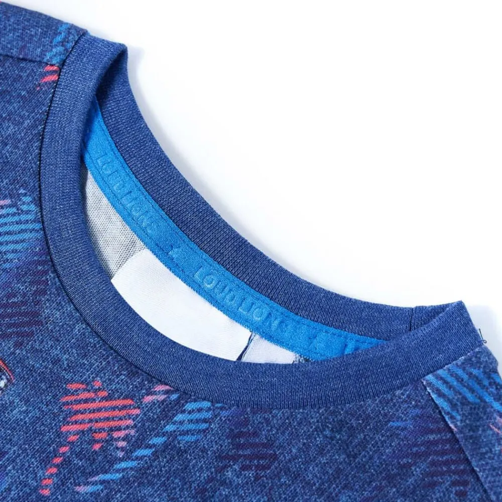 Kleding & Accessoires*vidaXL Kindershirt 104 gemêleerd donker Blauw