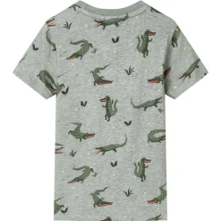 Kleding & Accessoires*vidaXL Kindershirt 104 gemêleerd lichtkaki
