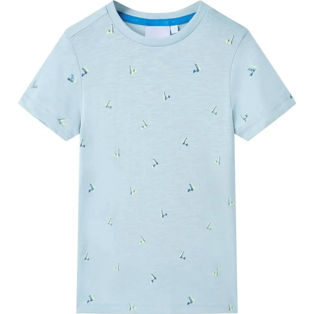 Kleding & Accessoires*vidaXL Kindershirt 104 lichtblauw