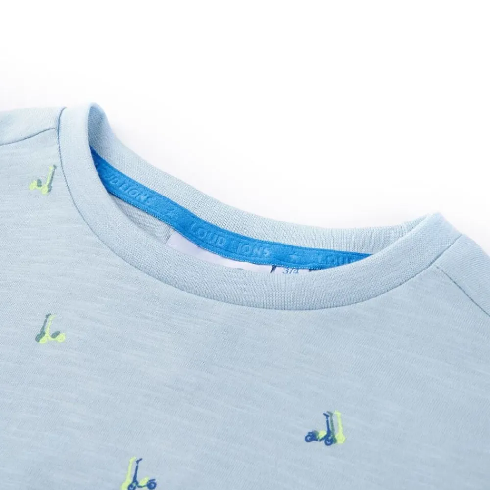 Kleding & Accessoires*vidaXL Kindershirt 104 lichtblauw