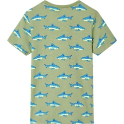 Kleding & Accessoires*vidaXL Kindershirt 104 lichtkleurig Kaki