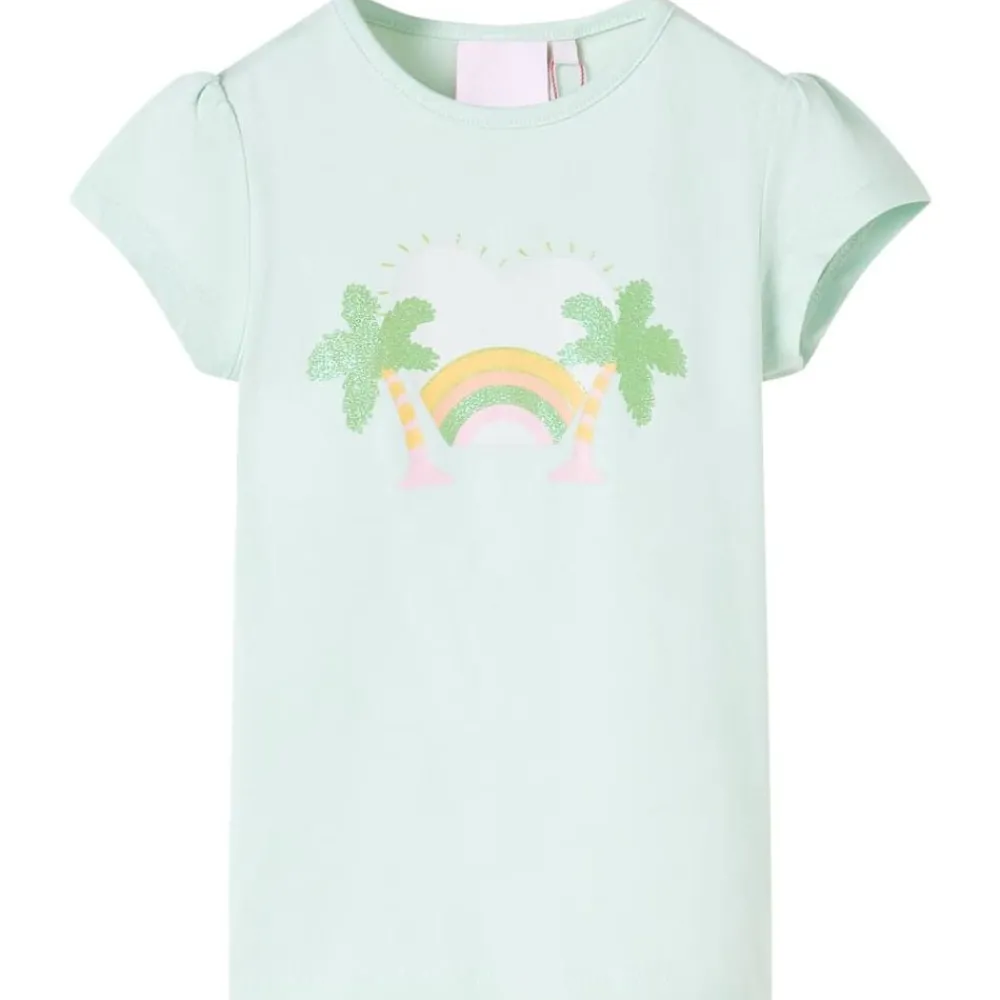 Kindershirt 92 lichtmint>vidaXL Clearance