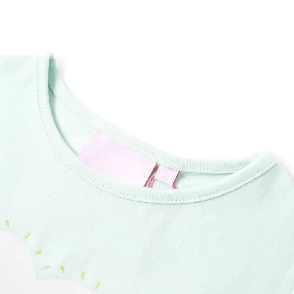 Kindershirt 92 lichtmint>vidaXL Clearance