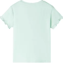 Kleding & Accessoires*vidaXL Kindershirt 128 lichtmint Mintgroen